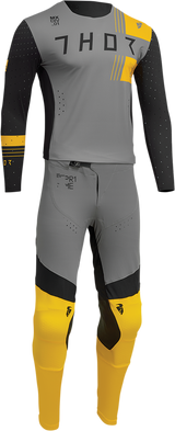 THOR Prime Strike Jersey - Gray/Lemon - 2XL 2910-6939