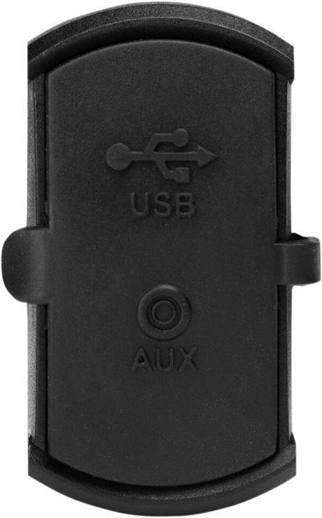 MB QUART Dash-Mounted USB charge port with 3.5 mm Audio Input - Switch Port Mount PSAP-2S