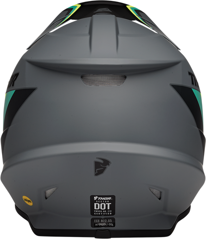 THOR Sector Helmet - Runner - MIPS - Gray/Teal - Medium 0110-7304