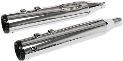 S&S CYCLE GNX Mufflers - 4.5" - Chrome 550-0991