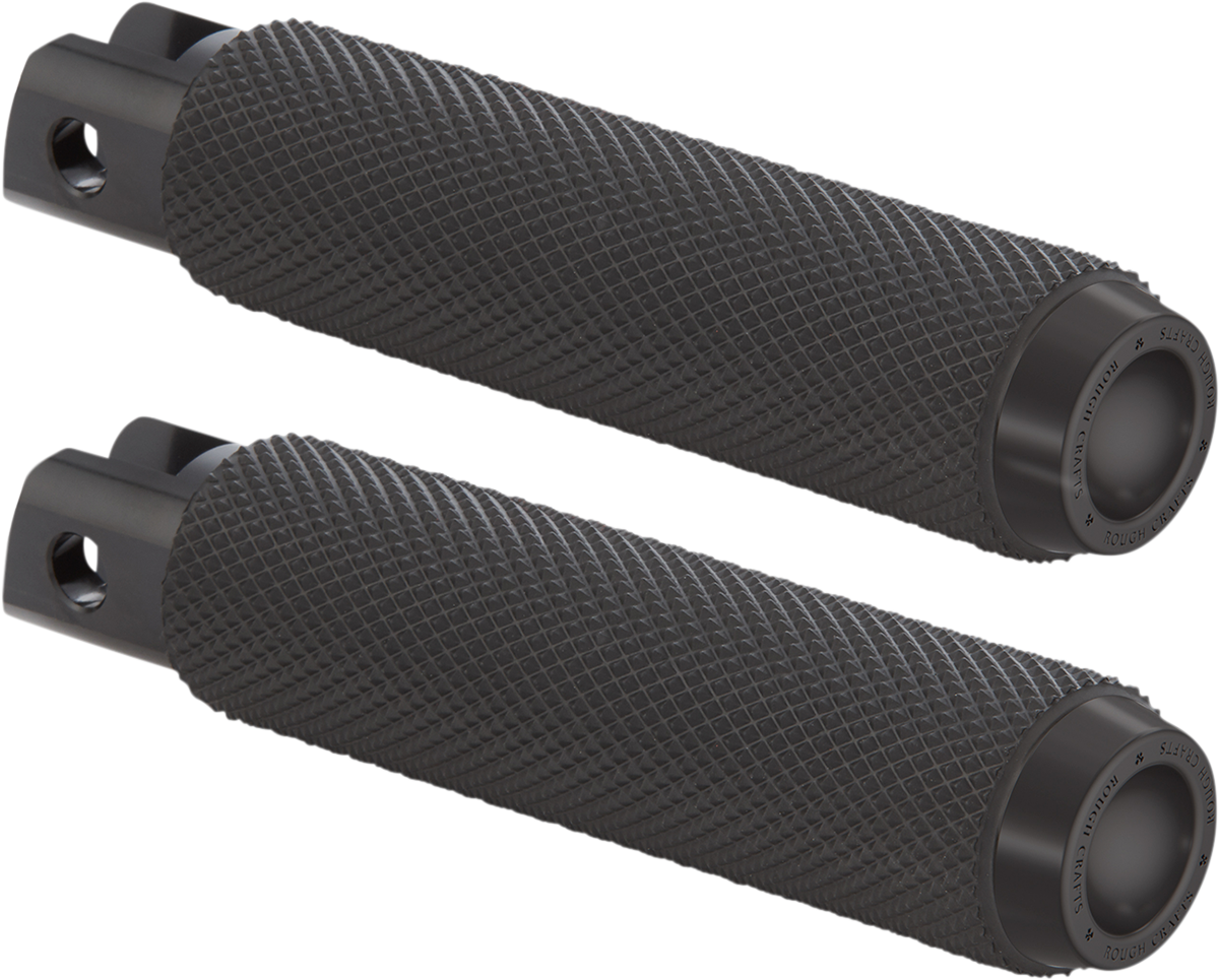 ROUGH CRAFTS Driver Peg - Black - Knurled RC-400-004