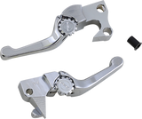 POWERSTANDS RACING Lever Set - Anthem - Shorty - Chrome 12-01653-20