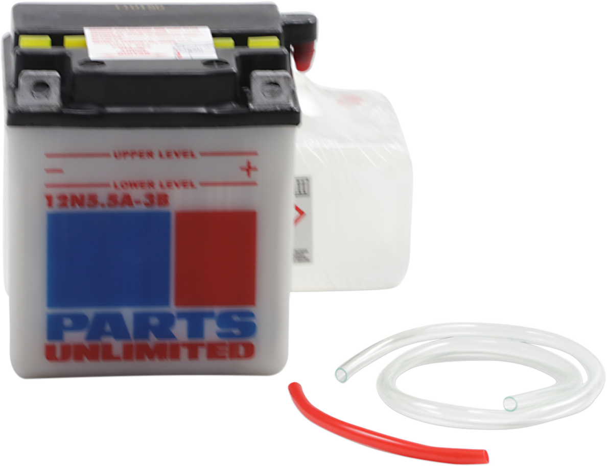 Parts Unlimited Battery - 12n5.5a-3b 12n5.5a-3b-Fp