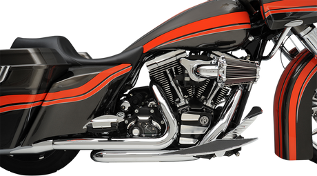 PERFORMANCE MACHINE (PM) Cam Cover - Scalloped Contrast Cut - Twin Cam 0177-2020-BM