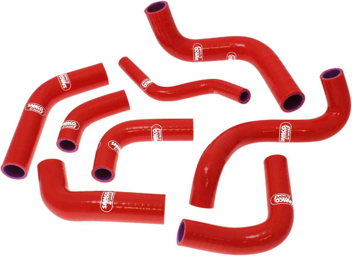 SAMCO SPORT Radiator Hose Kit - Red - Ducati DUC1-RD