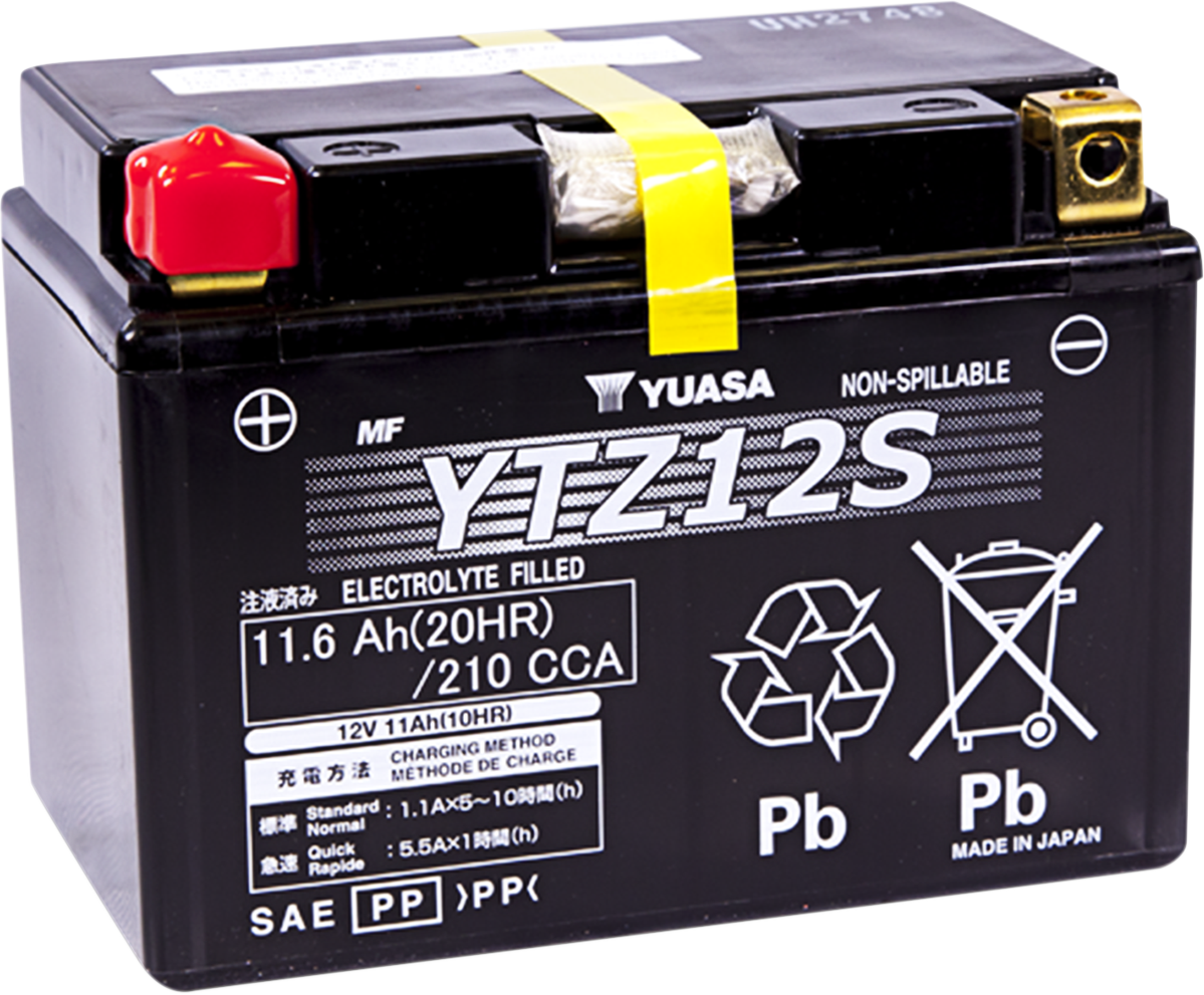 YUASA AGM Battery - YTZ12S YUAM7212A