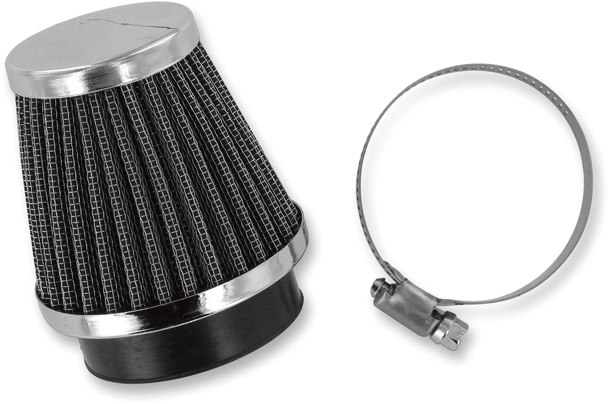 EMGO Air Filter - Chrome End - 52mm 12-55752