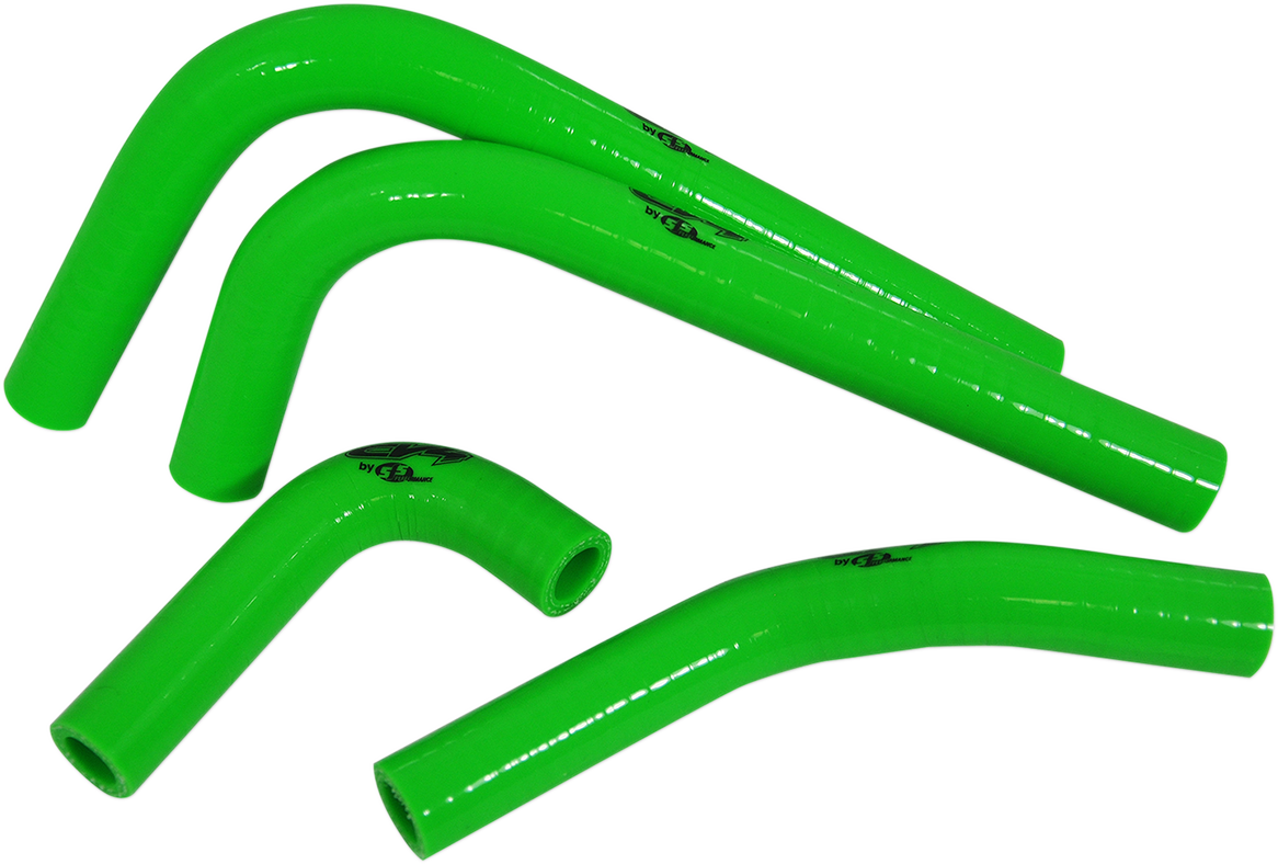 CV4 Radiator Hose Kit - Green - Kawasaki SFSMBC267G