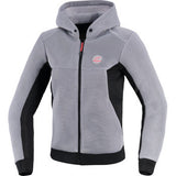 ALPINESTARS Stella Chrome Super Airflow Hoodie - Mid Gray/Black/Pink - 2XL 4210126-9299-2XL