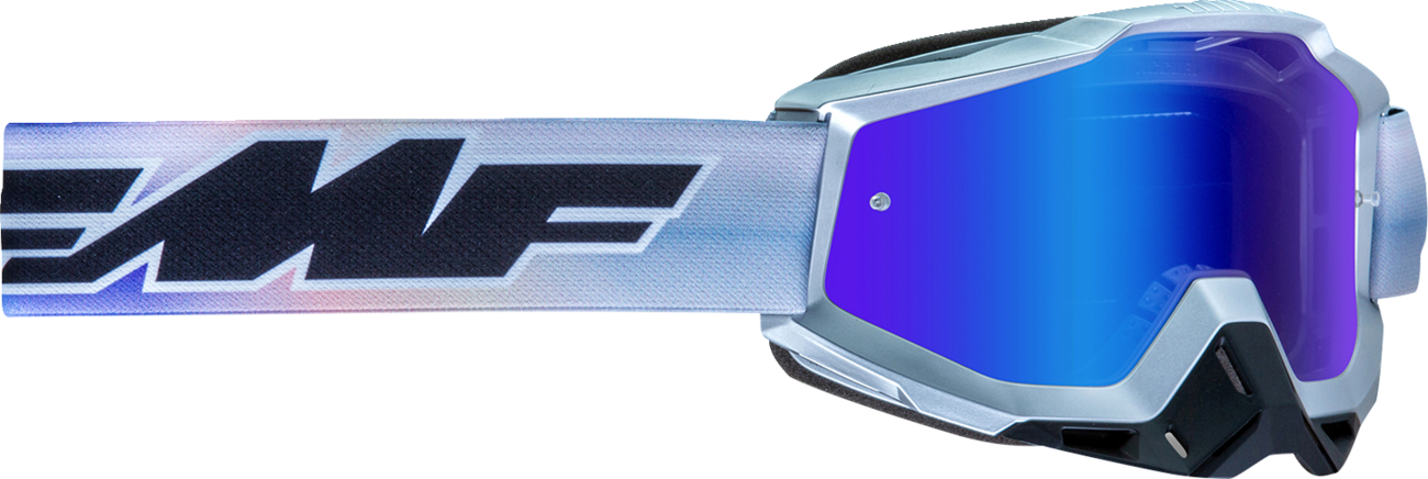 Gafas FMF PowerBomb - Afterburn - Azul/Púrpura/Gris - Espejo azul F-50037-00012 2601-3308 