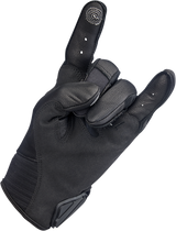 BILTWELL Bridgeport Gloves - Black Out - Medium 1509-0101-303