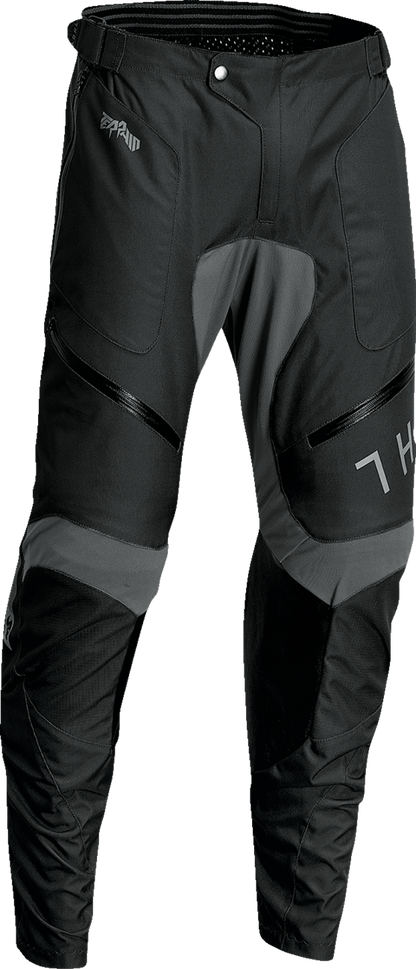 THOR Terrain In-the-Boot Pants - Black/Charcoal - 48 2901-10428