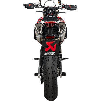 AKRAPOVIC Slip-On Line Mufflers - Titanium - Hypermotard 698 2024-2025  S-D6SO2-HAPLT  1811-4722