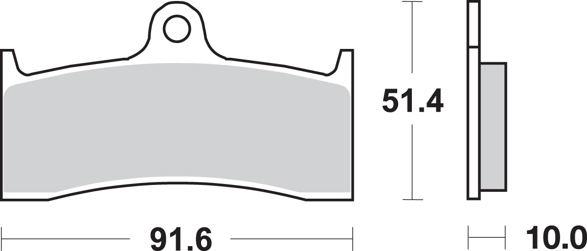 SBS HF Brake Pads - YZF 750 729HF