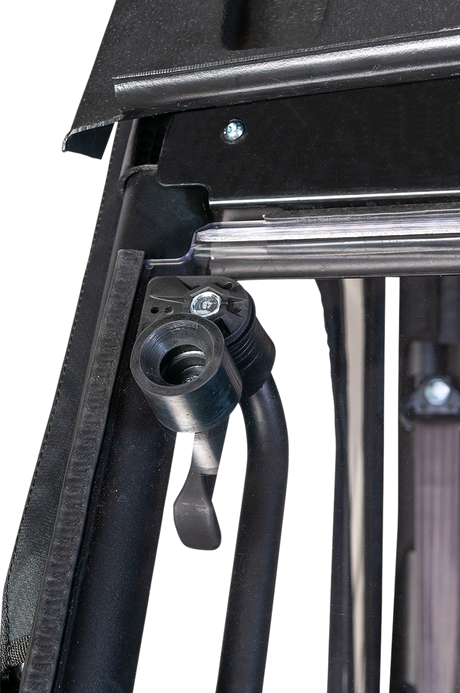 SEIZMIK Folding Windshield - Polycarbonate 26094