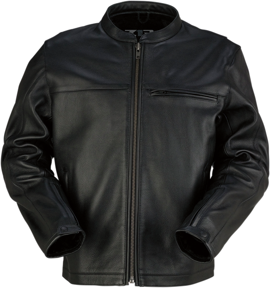 Z1R Munition Leather Jacket - Black - 2XL 2810-3485