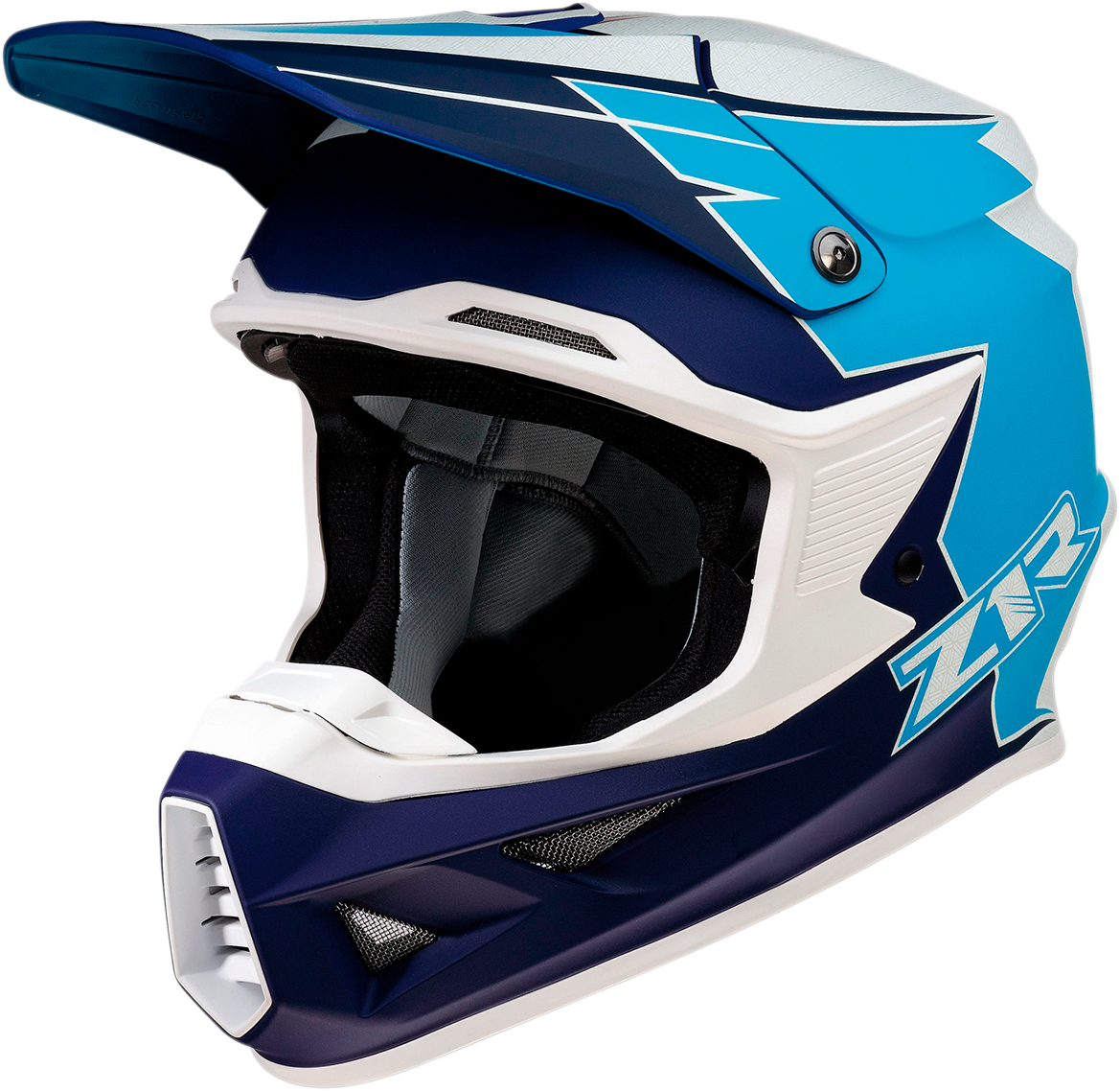 Z1R F.I. Helmet - MIPS - Hysteria - Blue/White - XL 0110-6436