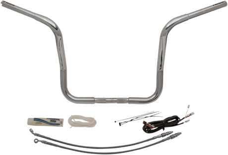 FAT BAGGERS INC. Handlebar Kit - Rounded Top - 14" - Chrome 909514