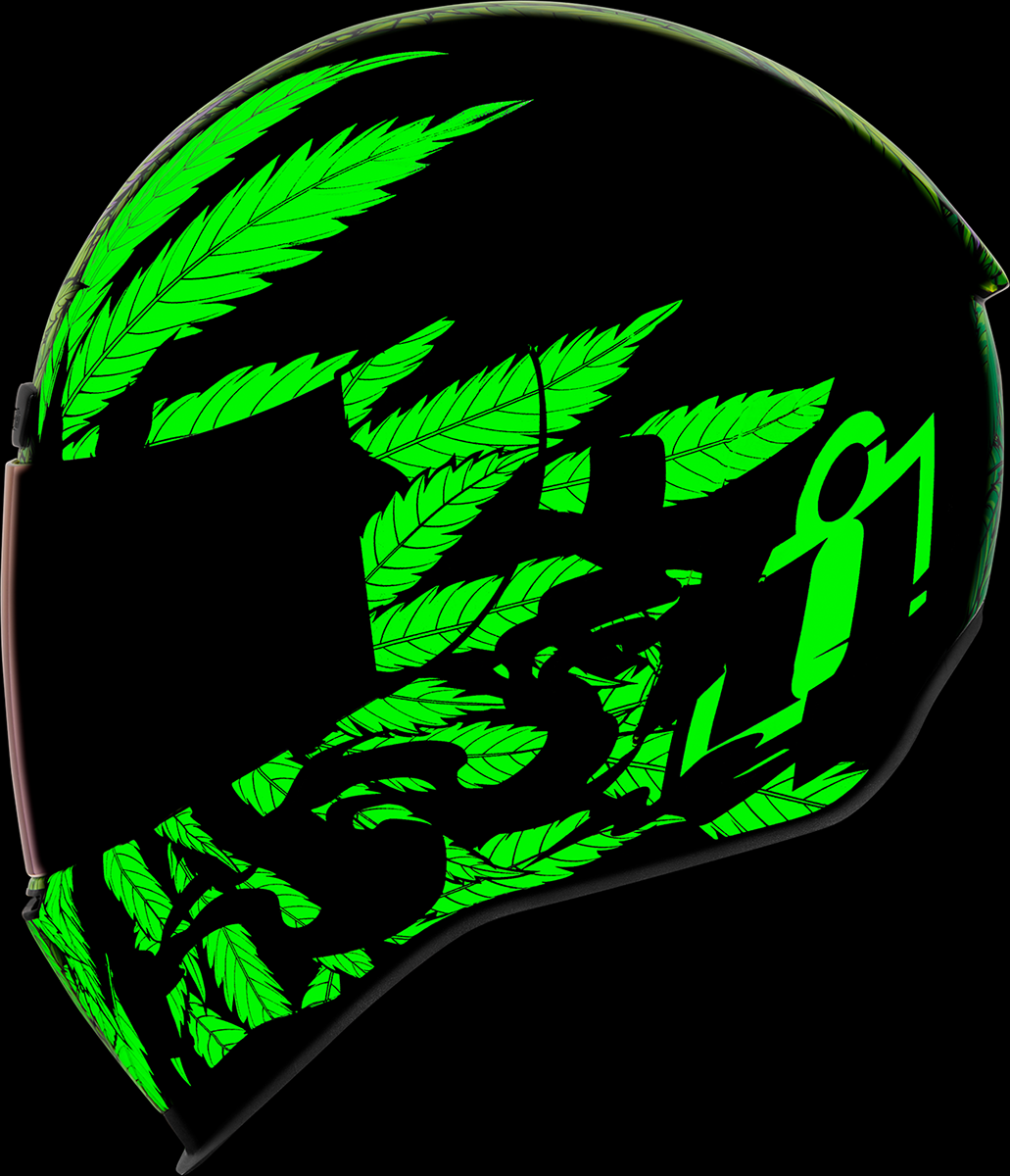 ICON Airform™ Helmet - Ritemind Glow™ - Green - Large 0101-14081