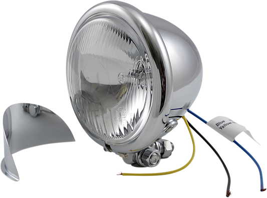 DRAG SPECIALTIES 4 1/2" Spotlight with Visor H-3 20-0026-BX-LB2