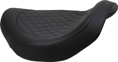KODLIN MOTORCYCLE Seat - Solo - Black - For M8 Breakout/Fatboy K59660