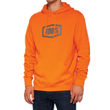 100% Hoodie Icon - Orange - Small 20029-00020