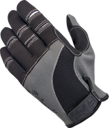 BILTWELL Moto Gloves - Gray/Black - Medium 1501-1101-003