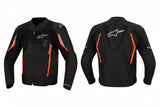ALPINESTARS AST v3 Air Jacket - Black/Dark Gray/Red Fluo - 2XL 3300426-1051-2XL