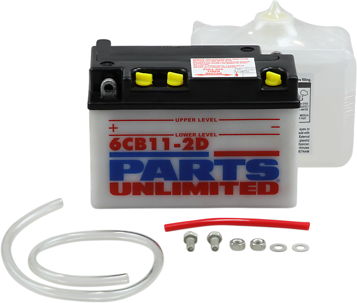 Parts Unlimited Battery - 6yb11-2d 6cb11-2d-Fp