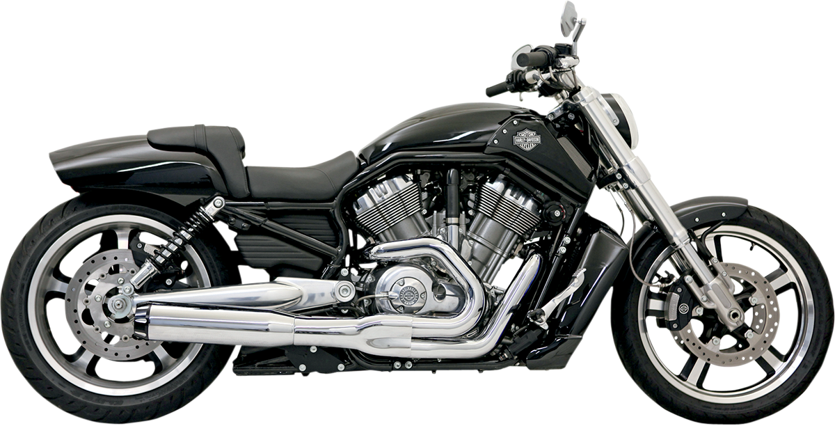 BASSANI XHAUST B1 2:1 Exhaust - Chrome V-Rod  2009-2013,&nbsp;2015-2017  1V38R
