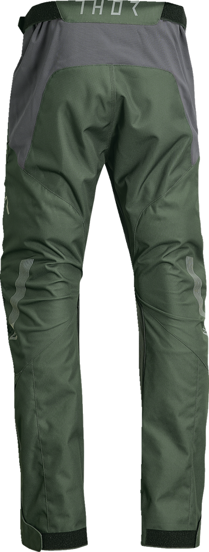 THOR Terrain Over-the-Boot Pants - Army Green/Charcoal - 32 2901-10453