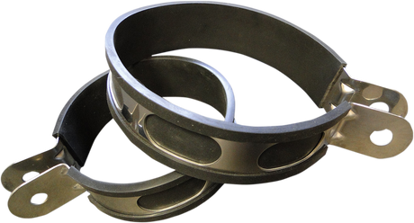 HELIX Muffler Clamp - Stainless Steel - 4"x5" - Oval 210-2705