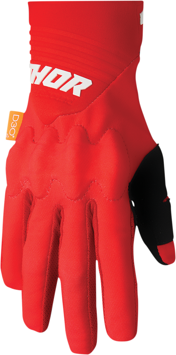 THOR Rebound Gloves - Red/White - XS 3330-6722