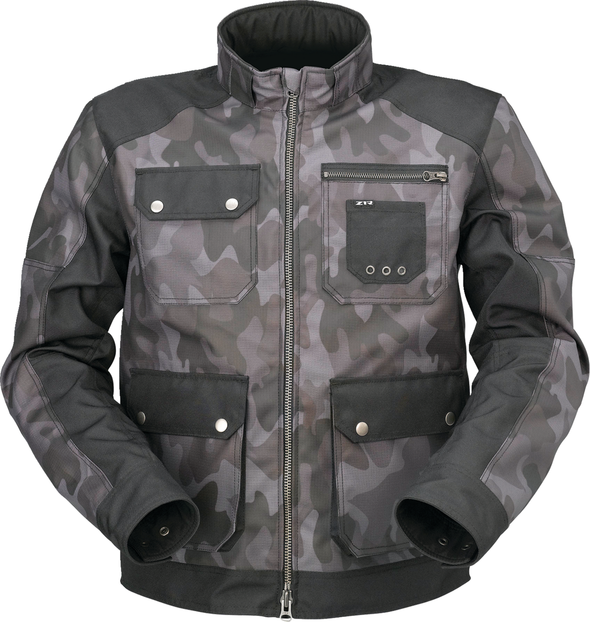 Z1R Camo Jacket - Gray/Black - 4XL 2820-5969