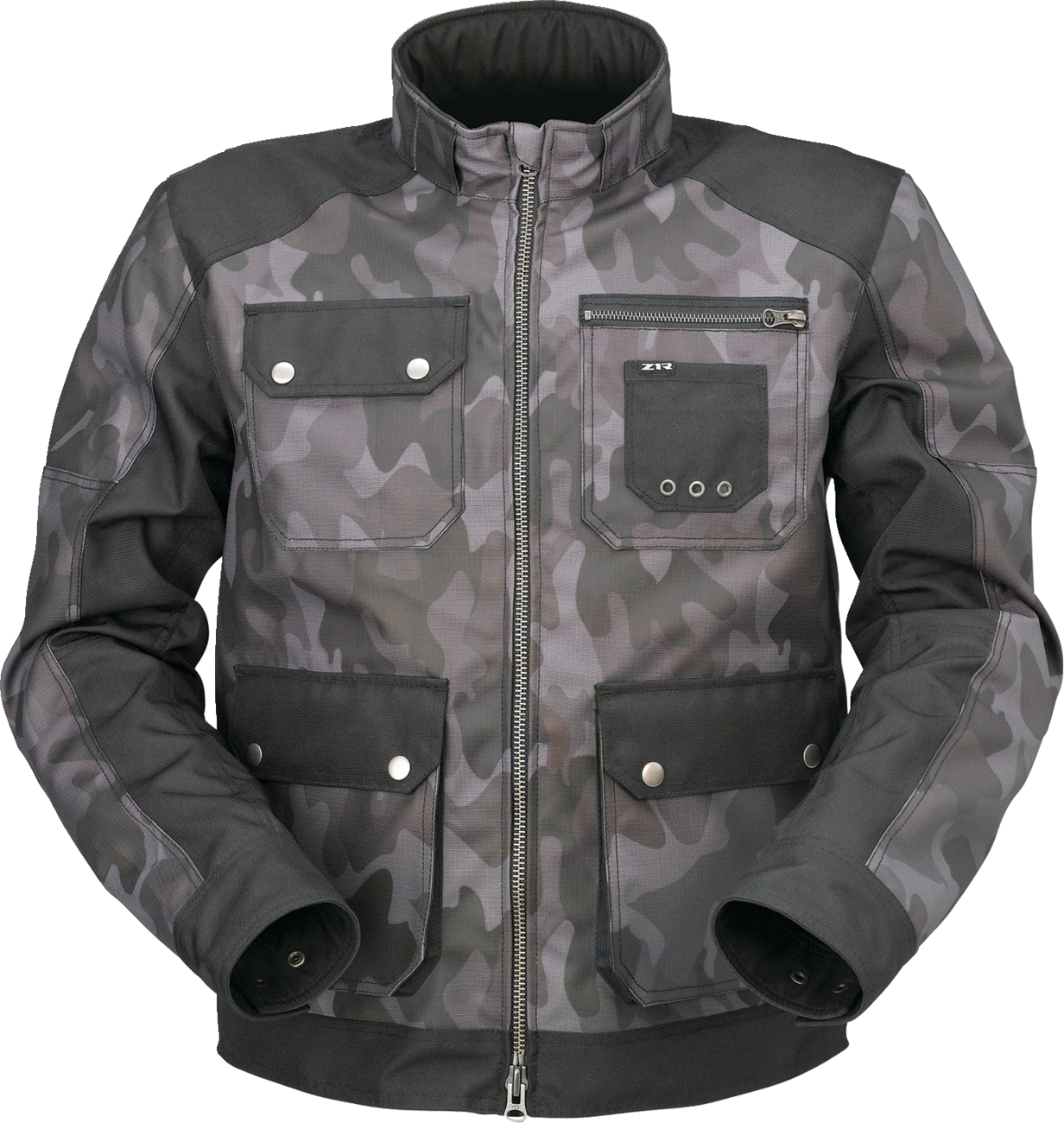 Z1R Camo Jacket - Gray/Black - 4XL 2820-5969