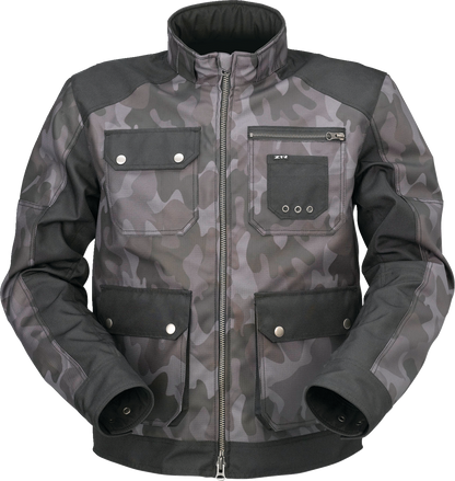 Z1R Camo Jacket - Gray/Black - 3XL 2820-5968