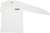 Parts Unlimited Logo Long-Sleeve T-Shirt - White - Small Pre121s