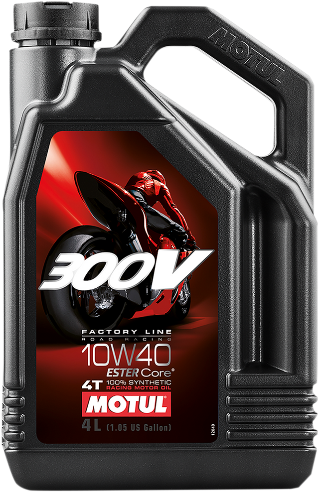 MOTUL 300V Synthetic Ester Oil - 10W-40 - 4L 104121