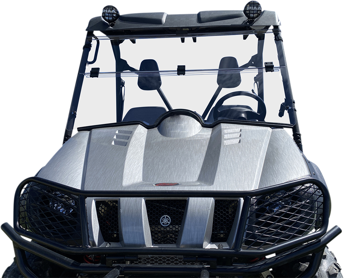 MOOSE UTILITY Full Folding Windshield - Deluxe - Rhino V000242-12200M