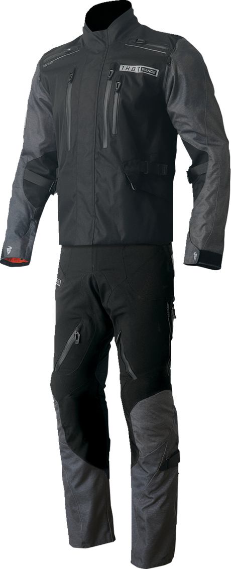 THOR Range Jersey - Black/Gray - Small 2910-7476
