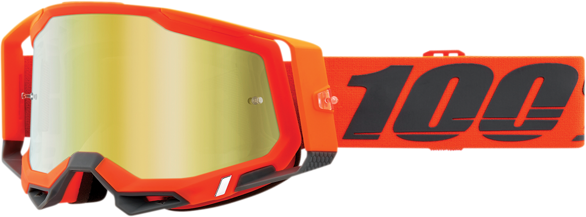 100% Racecraft 2 Goggles - Kerv - Gold Mirror 50121-259-13