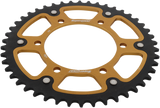 SUPERSPROX Stealth Rear Sprocket - 46 Tooth - Gold - Kawasaki/Yamaha/Suzuki RST-486-46-GLD