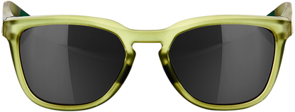 100% Hudson Sunglasses - Olive - Black Mirror 61028-296-61