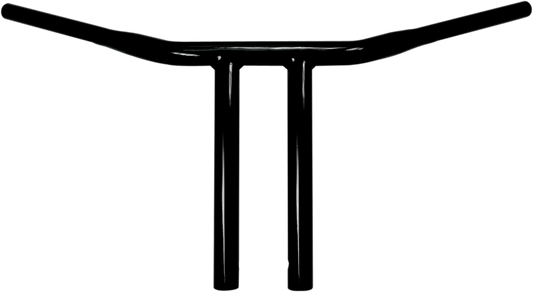 DRAG SPECIALTIES Handlebar - T-Bar - Buffalo - 10" - Black HAS TBW NOTCH 0601-2264