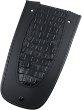 DRAG SPECIALTIES Fender Skin - Centro de piel sintética de Gator en relieve 1405-0139