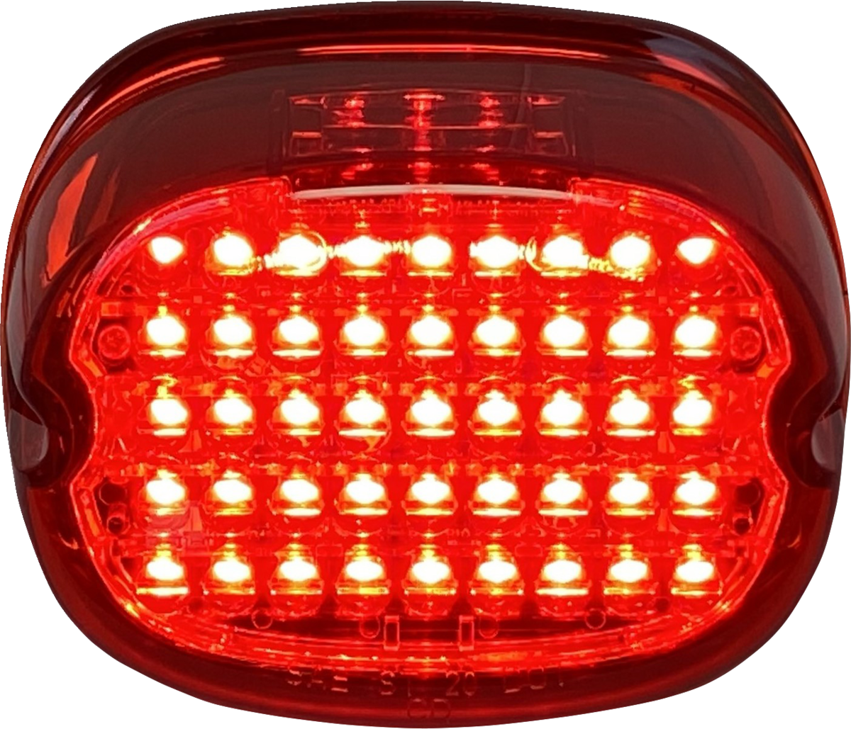 CUSTOM DYNAMICS Taillight - No Window - Red CD-TL-NW-R