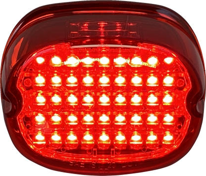 CUSTOM DYNAMICS Taillight - No Window - Red CD-TL-NW-R