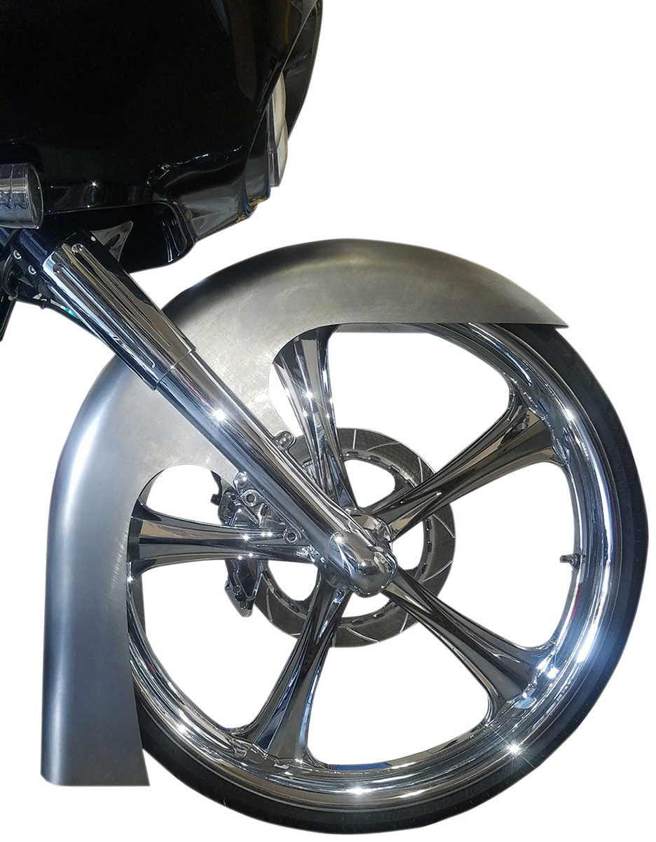 RUSS WERNIMONT DESIGNS Flat Back Dresser Front Fender - 26" - 38 - FL RWD-50218