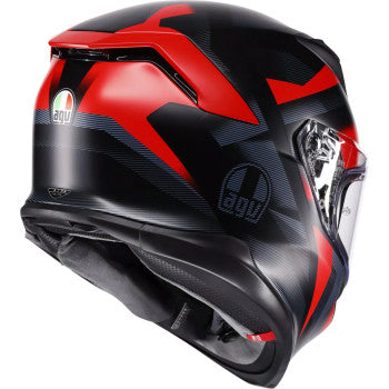 AGV Helmet K7 Glimpse Matte Black/Red 2x 2118399004-015-XXL