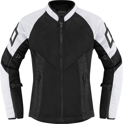 ICON Women's Mesh™ AF Jacket - White/Black - XS 2822-1490